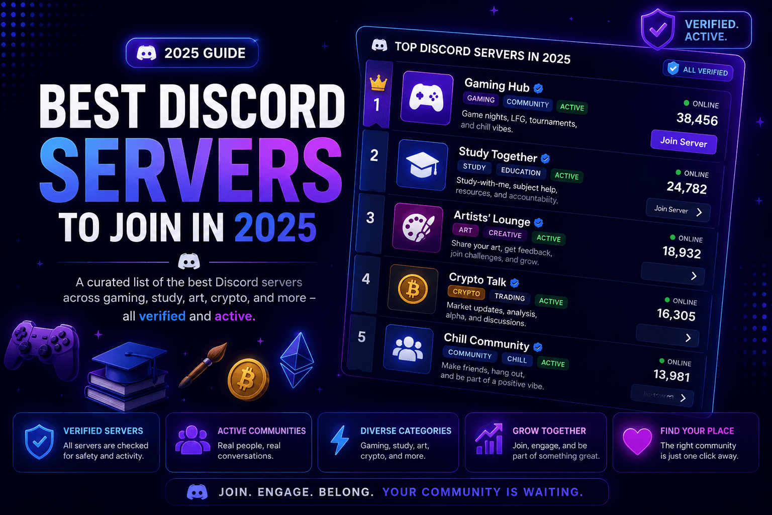 Best Discord Servers to Join in 2025
