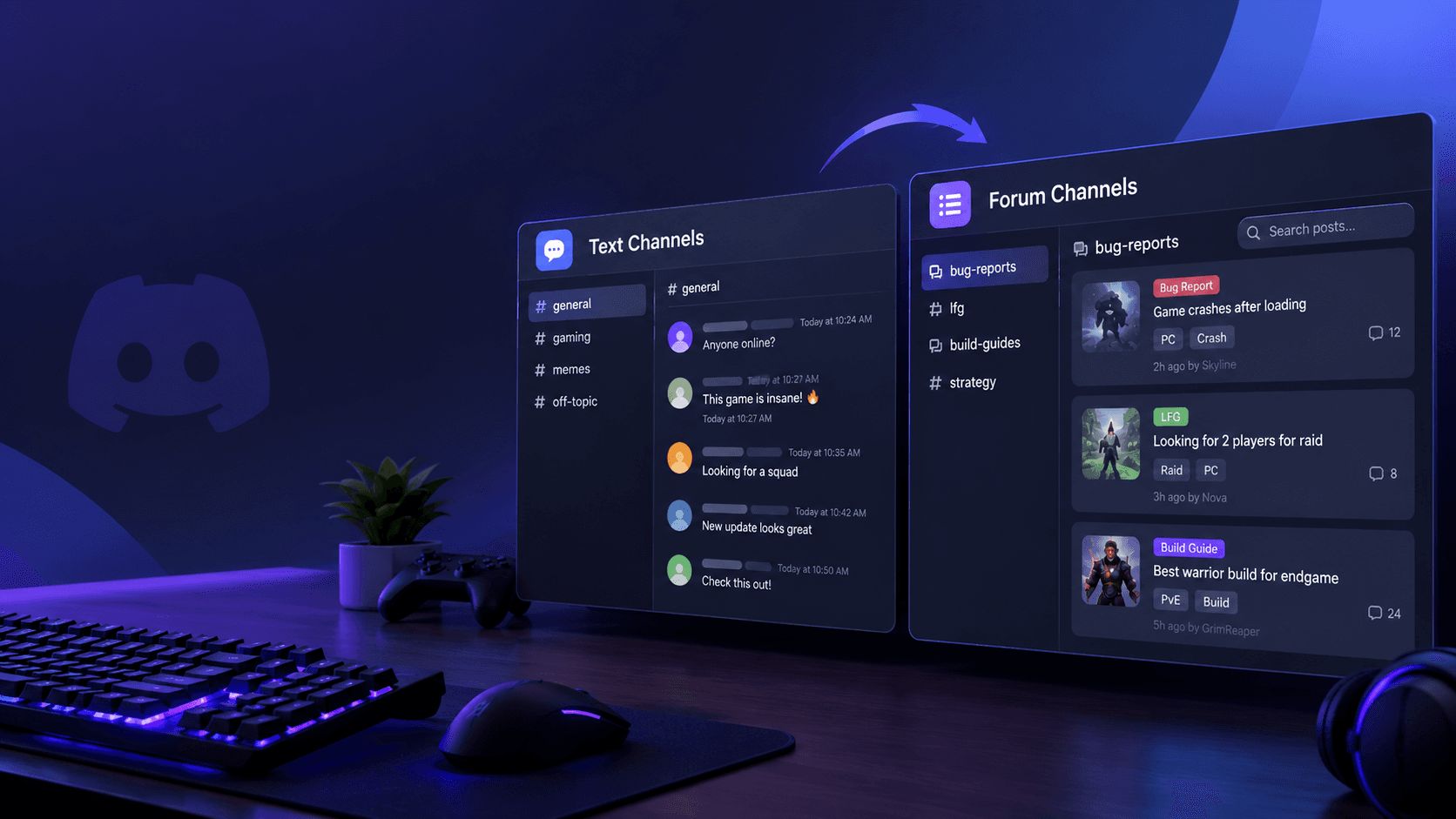  Forum Channels vs Text Channels: How to Organize Massive Game Discussion Hubs
