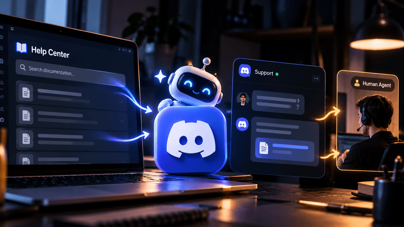 Automating Your #Get Support Channel: Integrating Help Center AI into Discord