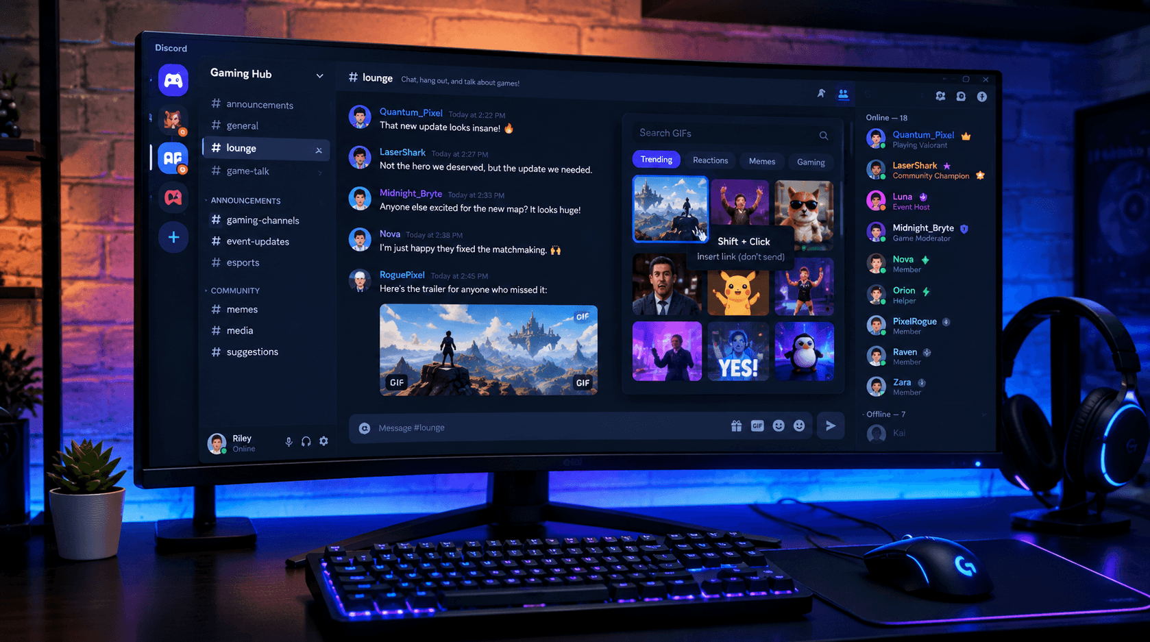  The New GIF Meta: Why Shift-Clicking Is Changing Server Announcements