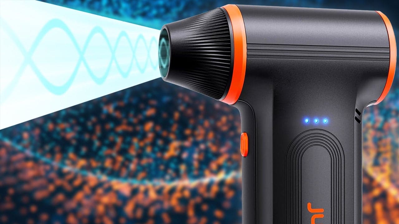 The Powerful Yet Compact JUFINX Cordless Electric Air Duster Drops to $19.99 Ahead of Father's Day