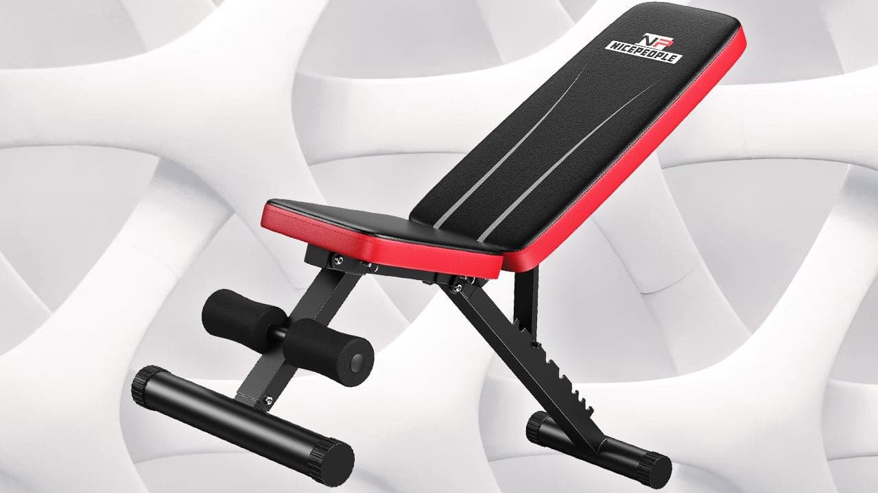 Expand Your Home Gym With This Adjustable Weight Bench for Just $38 Shipped on Amazon