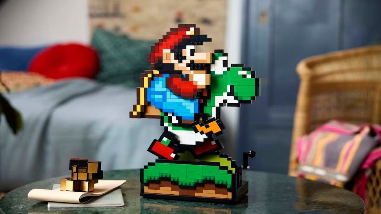 Save 20% Off the Possibly Soon-to-be-Retired LEGO Super Mario World: Mario & Yoshi Building Set