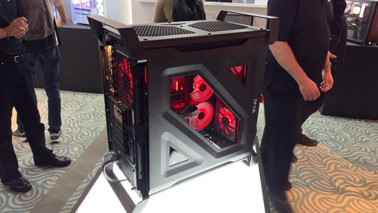 Corsair's slightly-outrageous Warthog PC case is the thing I'd most like to take home from Computex 2026, and I'm not ashamed to say it