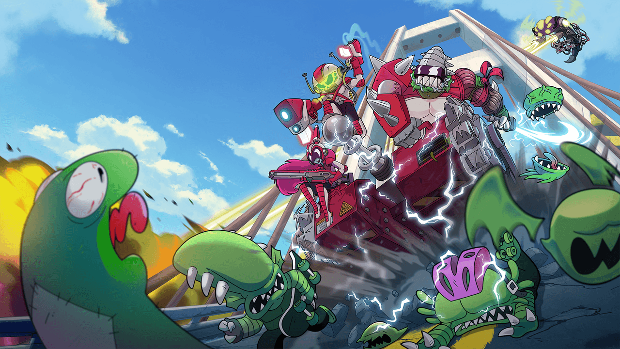 Maximum Thunderness is a roguelike shoot-em-up that promises the same vibe 'of a Saturday morning cartoon'
