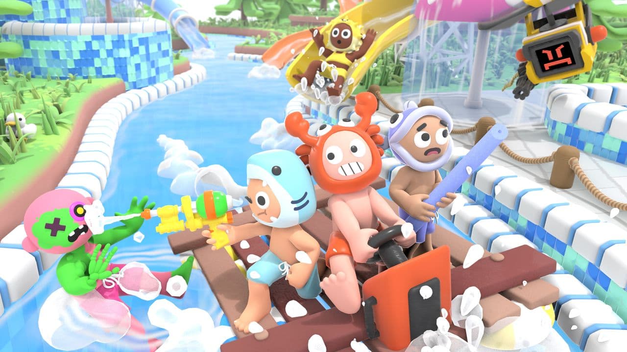 Left 4 Dead meets friendslop as you and your pals try to escape 'the galaxy's most-unregulated waterpark'