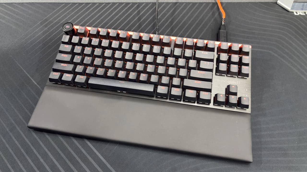 The best quiet gaming keyboard we've tried is getting a smaller TKL version this year