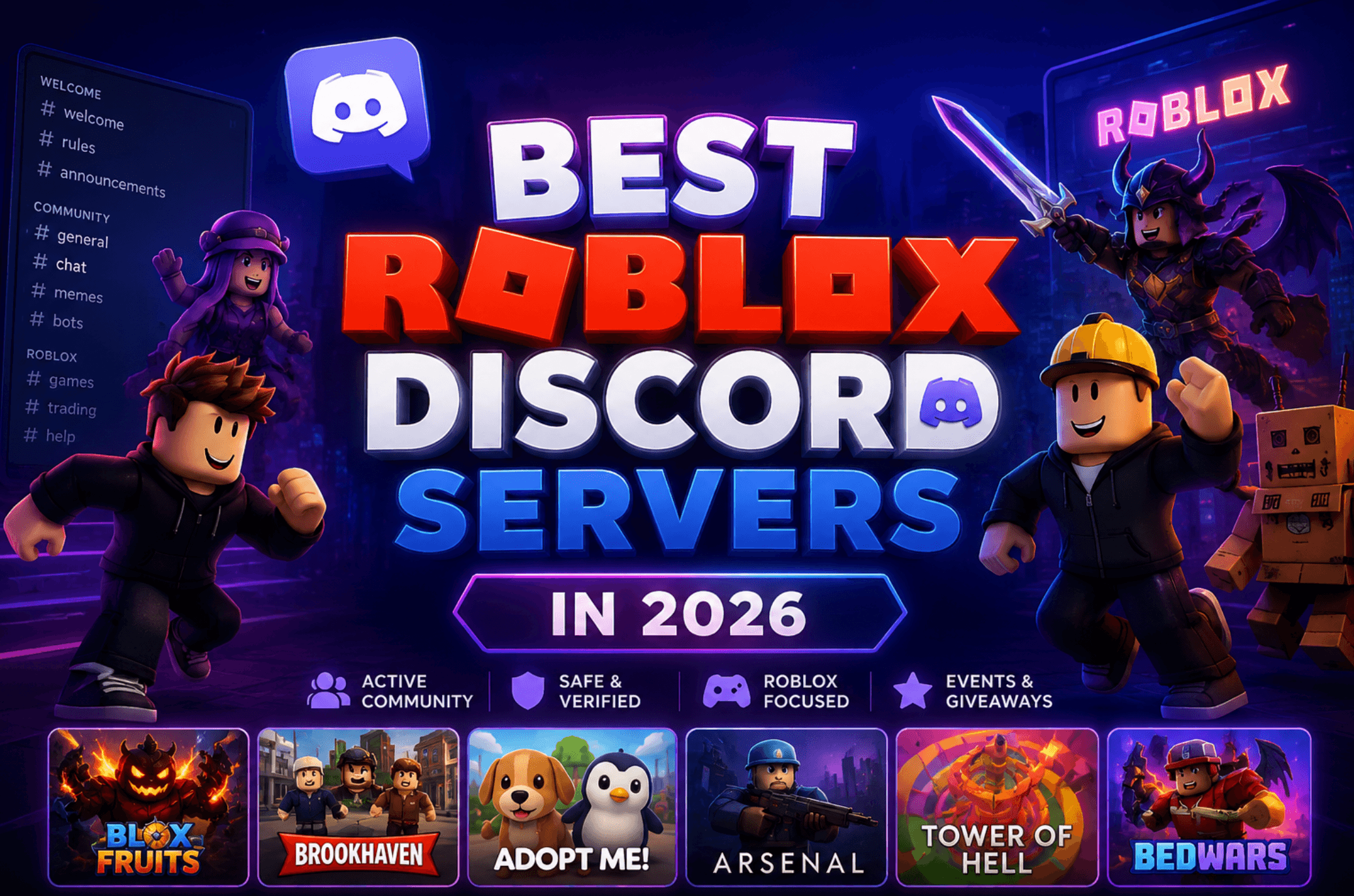 Best Roblox Discord Servers in 2026