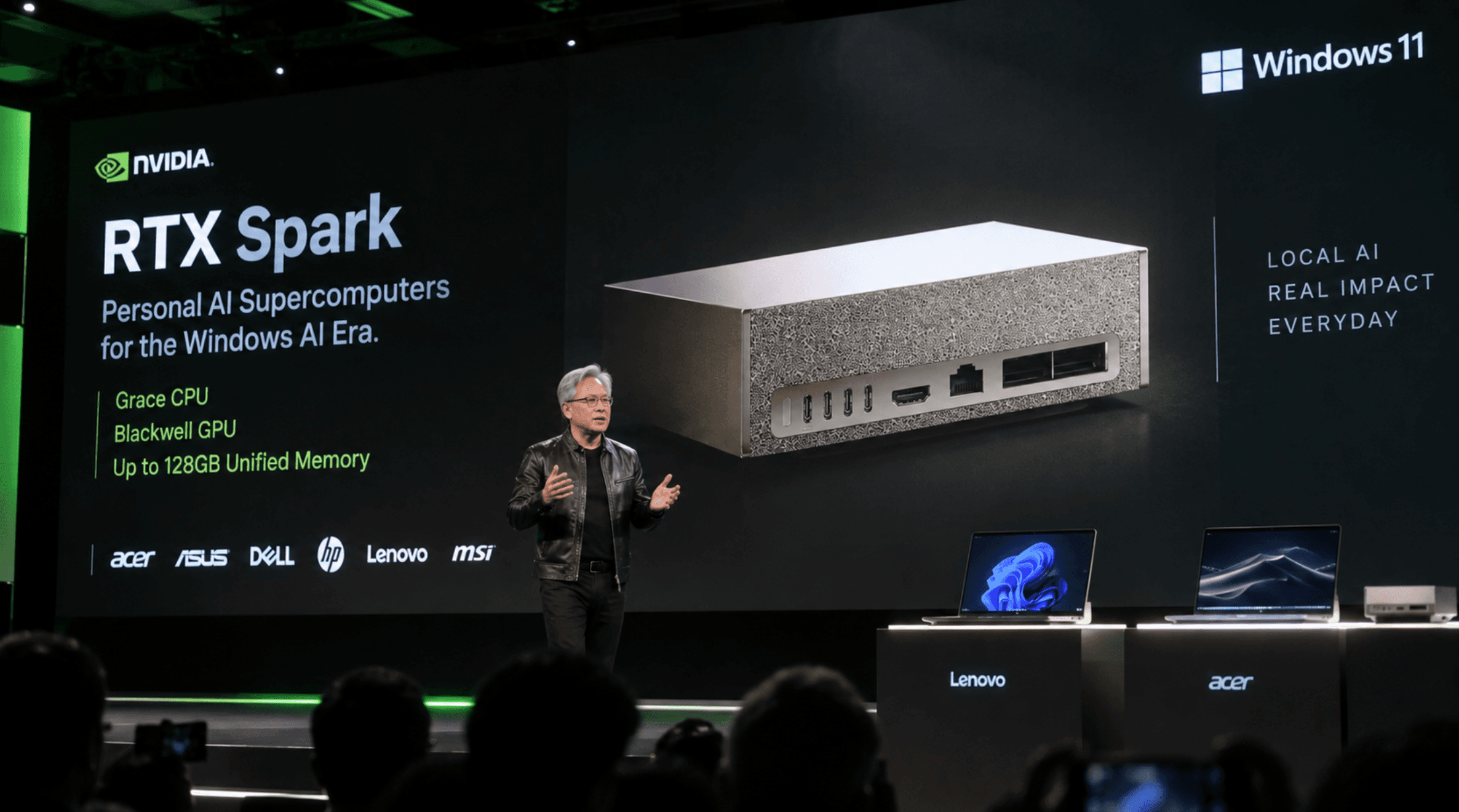 Nvidia RTX Spark PCs: Why 128GB Memory Changes Local AI
