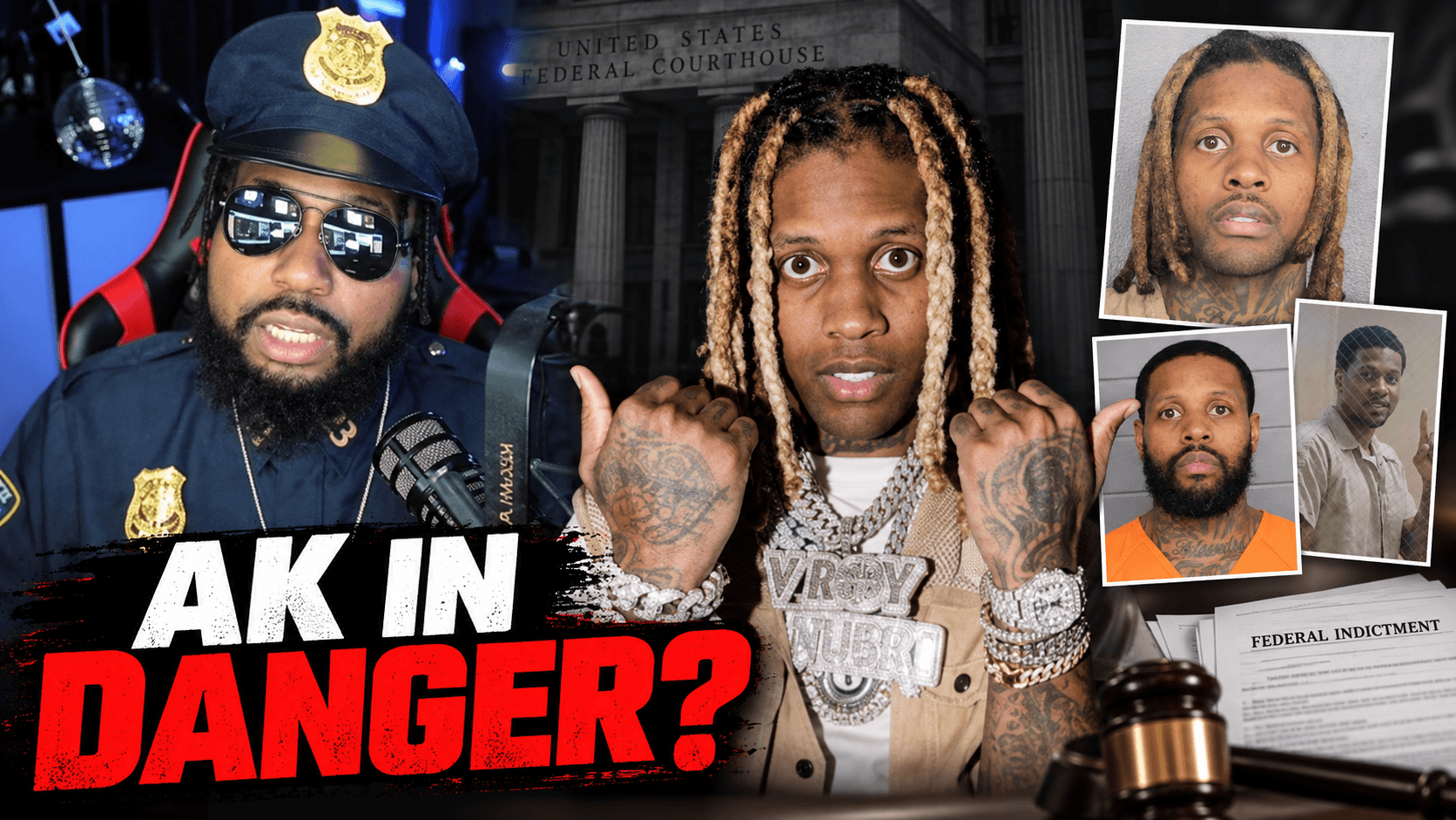 DJ Akademiks Says Feds Put His ‘Life in Danger’ After Lil Durk Trial Mention