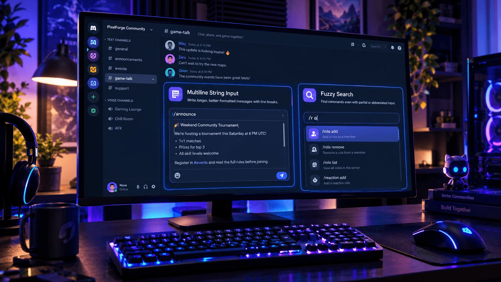 Multiline Slash Commands and Fuzzy Search: Discord's Huge Quality-of-Life Update