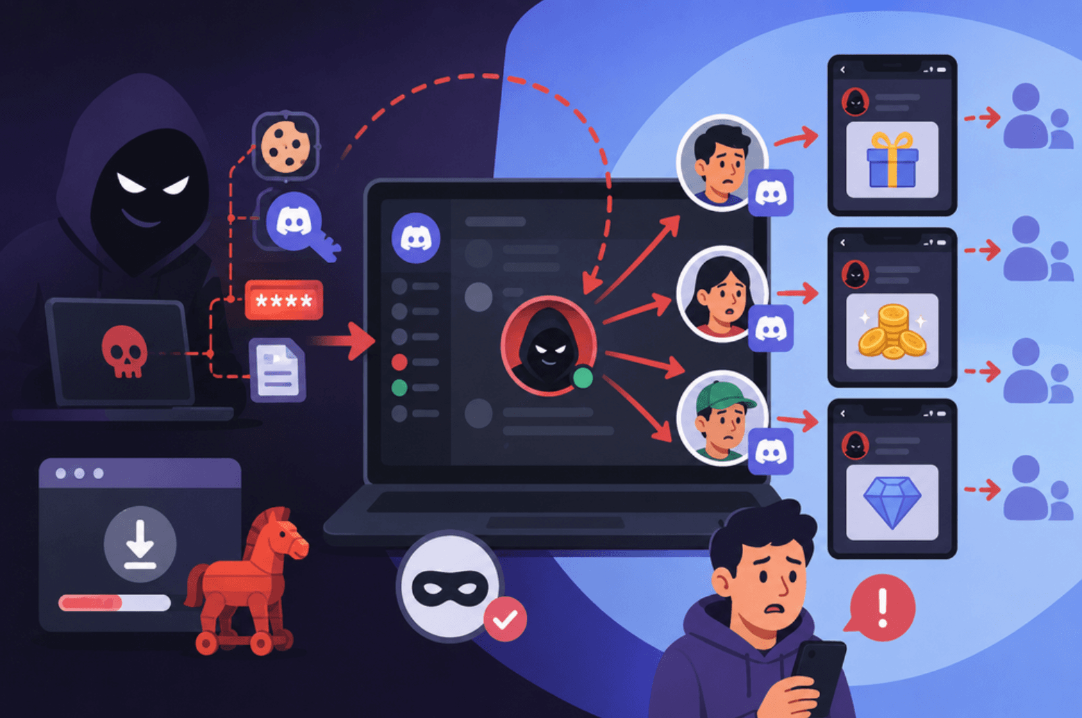 The Fake Giveaway Epidemic: How to Safely Join Creator Discord Servers
