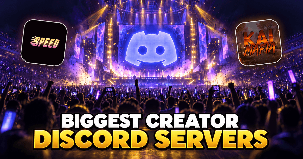 The Biggest Creator Discord Servers You Can Join