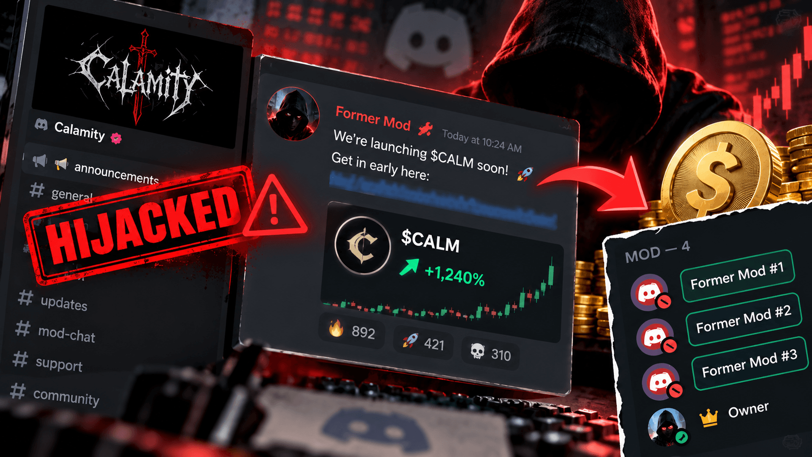 Calamity Discord Hack: How Fake Mods Took Over a 250,000 Member Server